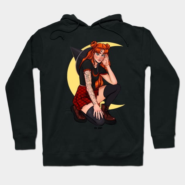 Sailor moon Hoodie by Boss Witch